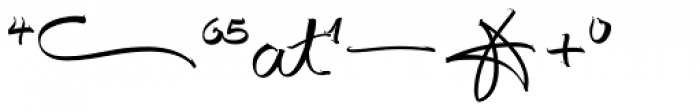 Autograph Script EF Extras Font OTHER CHARS