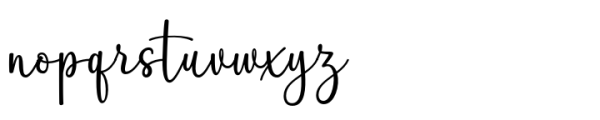 Autography Stylish Font LOWERCASE