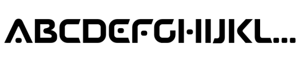 Automata Style Font UPPERCASE