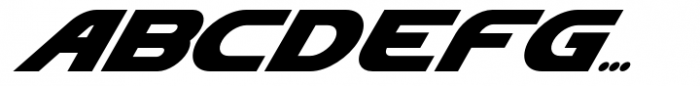 Automove Italic Font UPPERCASE