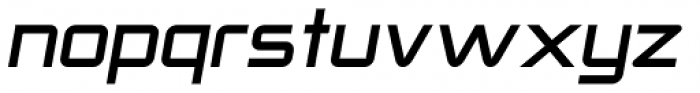 Autoprom Bold Italic Font LOWERCASE