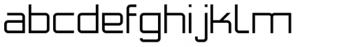 Autoprom Light Font LOWERCASE