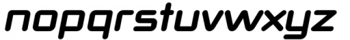 Autoprom Pro Bold Italic Rounded Font LOWERCASE