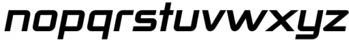 Autoprom Pro Bold Italic Font LOWERCASE