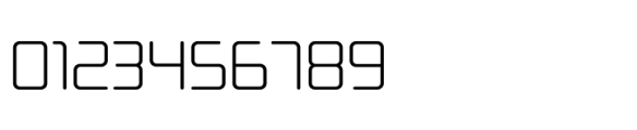 Autoprom Pro Extra Light Rounded Font OTHER CHARS