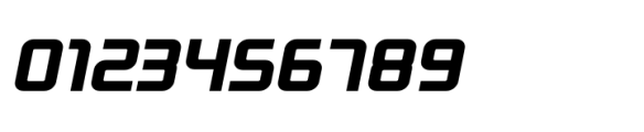 Autoprom Pro Heavy Italic Font OTHER CHARS