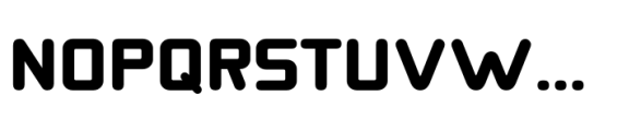 Autoprom Pro Heavy Rounded Font UPPERCASE