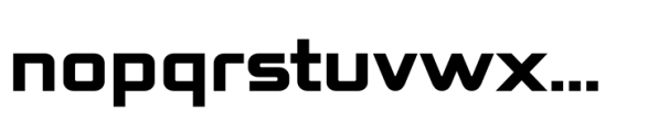Autoprom Pro Heavy Font LOWERCASE