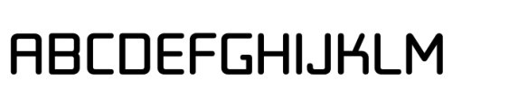 Autoprom Pro Medium Rounded Font