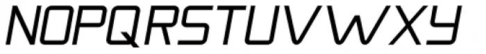 Autoprom Regular Italic Font UPPERCASE