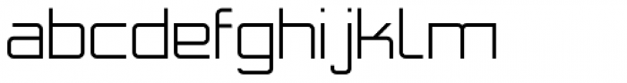 Autoprom Thin Font LOWERCASE