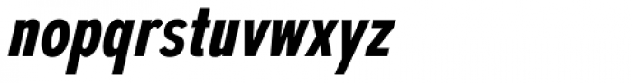 Autoradiographic Bold Italic Font LOWERCASE
