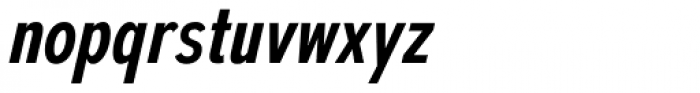 Autoradiographic SemiBold Italic Font LOWERCASE