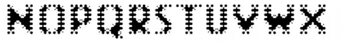 Autotype D Font UPPERCASE