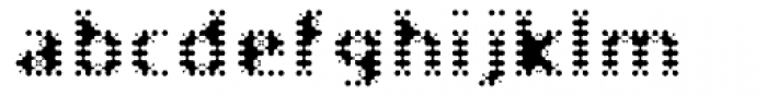 Autotype D Font LOWERCASE