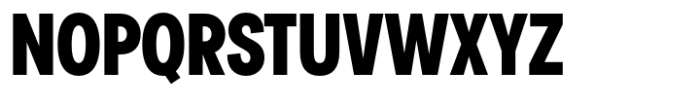 Autovia Black Font UPPERCASE