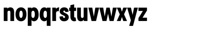Autovia Black Font LOWERCASE