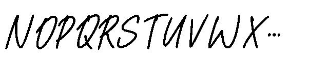 Auttens Font UPPERCASE
