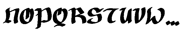 Autumn History Font UPPERCASE