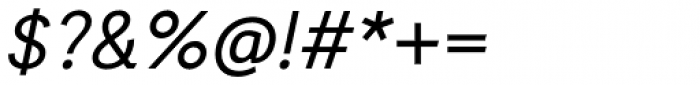 Auxilia Oblique Font OTHER CHARS