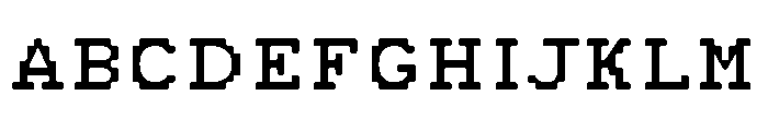 AUTHENTIC Classified Regular Font UPPERCASE