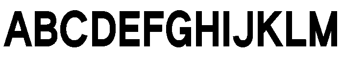 AUTHENTICSans Condensed150 Font UPPERCASE