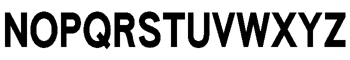 AUTHENTICSans Condensed150 Font UPPERCASE