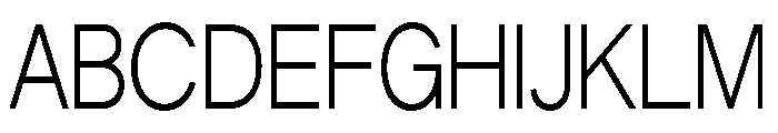 AUTHENTICSans Condensed60 Font UPPERCASE