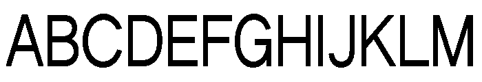 AUTHENTICSans Condensed90 Font UPPERCASE
