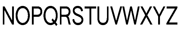 AUTHENTICSans Condensed90 Font UPPERCASE