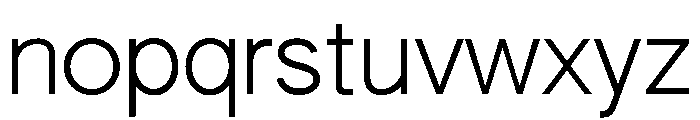 AUTHENTICSansPro 60 Font LOWERCASE