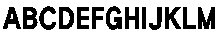 AUTHENTICSansPro Condensed150 Font UPPERCASE