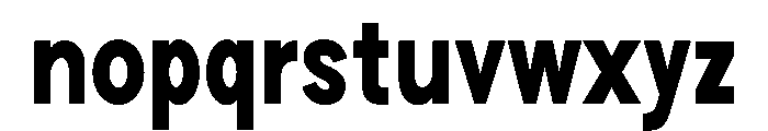 AUTHENTICSansPro Condensed150 Font LOWERCASE