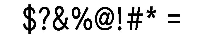 AUTHENTICSansPro Condensed90 Font OTHER CHARS