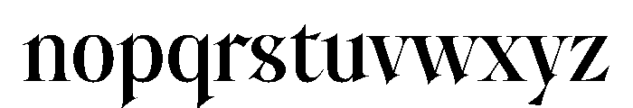 AUTHENTICUntitled Regular Font LOWERCASE