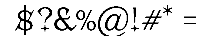 AUTHENTICUntitledText Regular Font OTHER CHARS