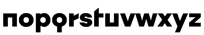 Augure Black Font LOWERCASE