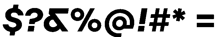 Augure BoldSlanted Font OTHER CHARS