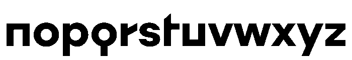 Augure Bold Font LOWERCASE