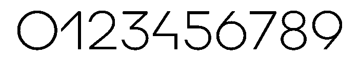 Augure ExtraLight Font OTHER CHARS