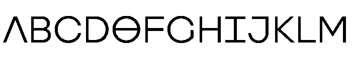 Augure Light Font UPPERCASE