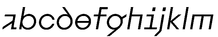 Augure LightSlanted FONT