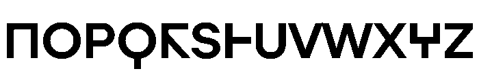 Augure Medium Font UPPERCASE