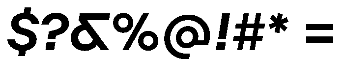 Augure MediumSlanted Font OTHER CHARS