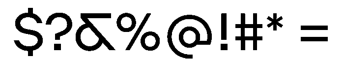 Augure Regular Font OTHER CHARS