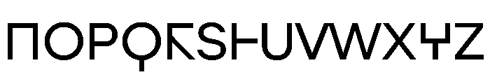 Augure Regular Font UPPERCASE