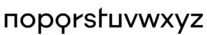 Augure Regular Font LOWERCASE
