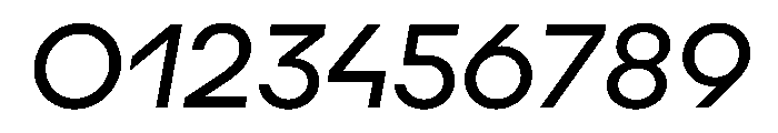 Augure Slanted Font OTHER CHARS
