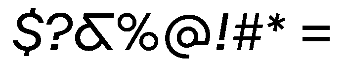Augure Slanted Font OTHER CHARS