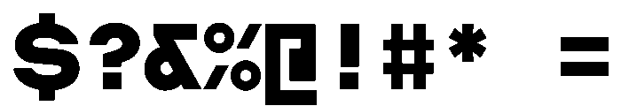 AugureDuo Black Font OTHER CHARS